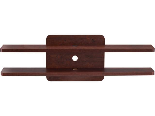 Vintage Walnut 2-Shelf Floating TV Stand B12727