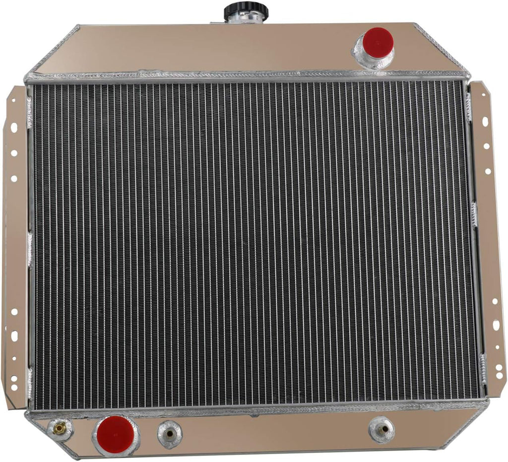 4 Row Core Aluminum Radiator for Ford Bronco Pickup Truck V8 R90257