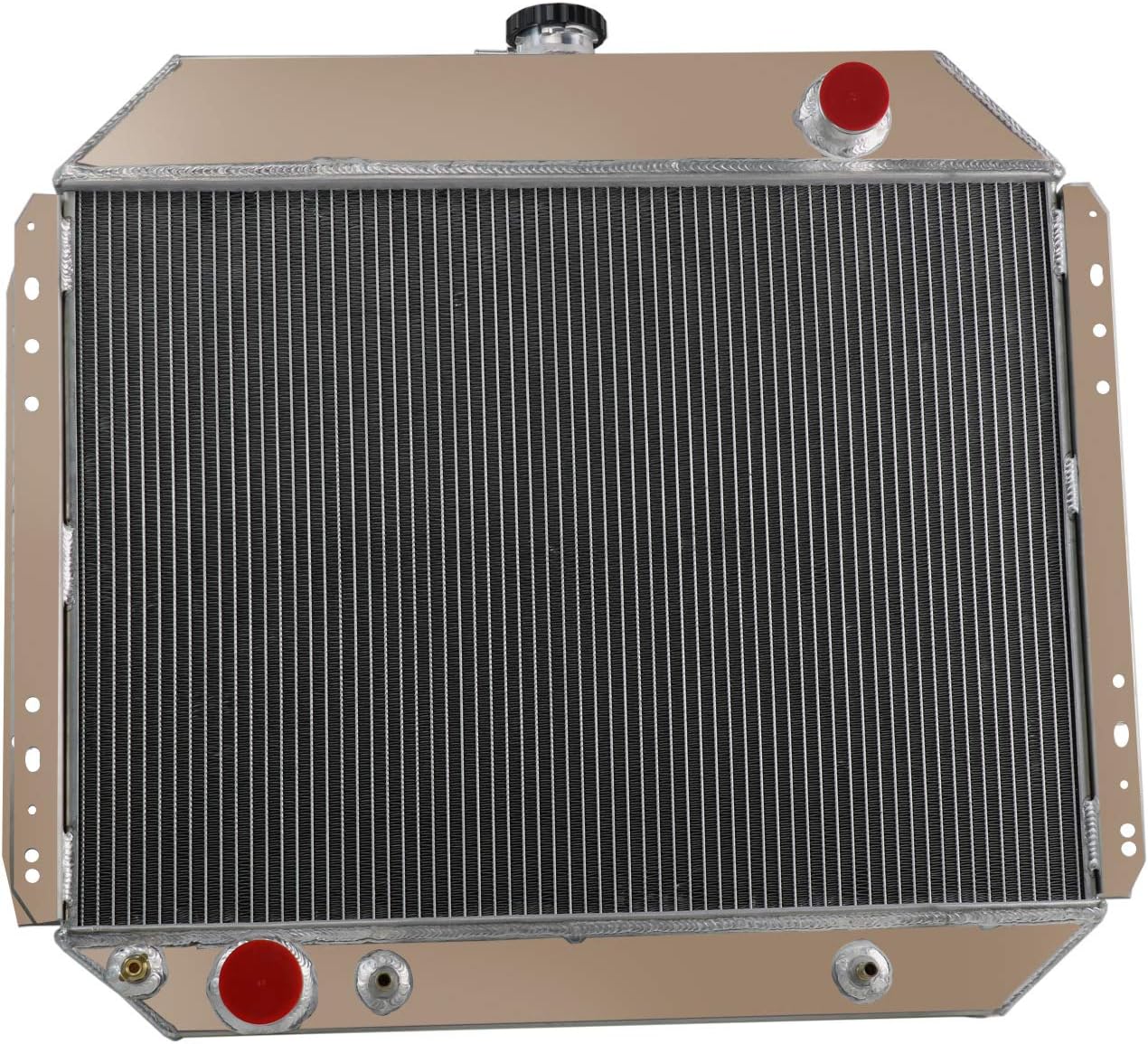 4 Row Core Aluminum Radiator for Ford Bronco Pickup Truck V8 R90257