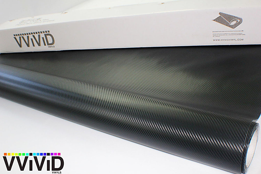 Black Carbon Fiber Car Wrap Vinyl Roll 6ft x 5ft M866994