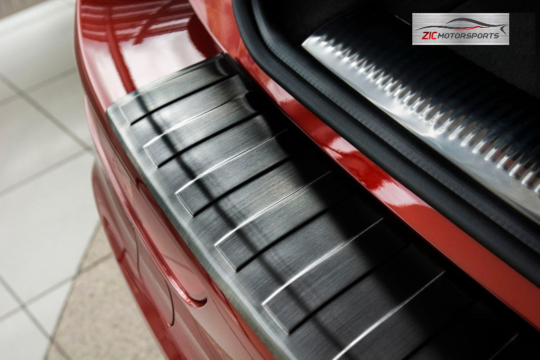 Graphite Stainless Steel Rear Bumper Protector Guard Q498