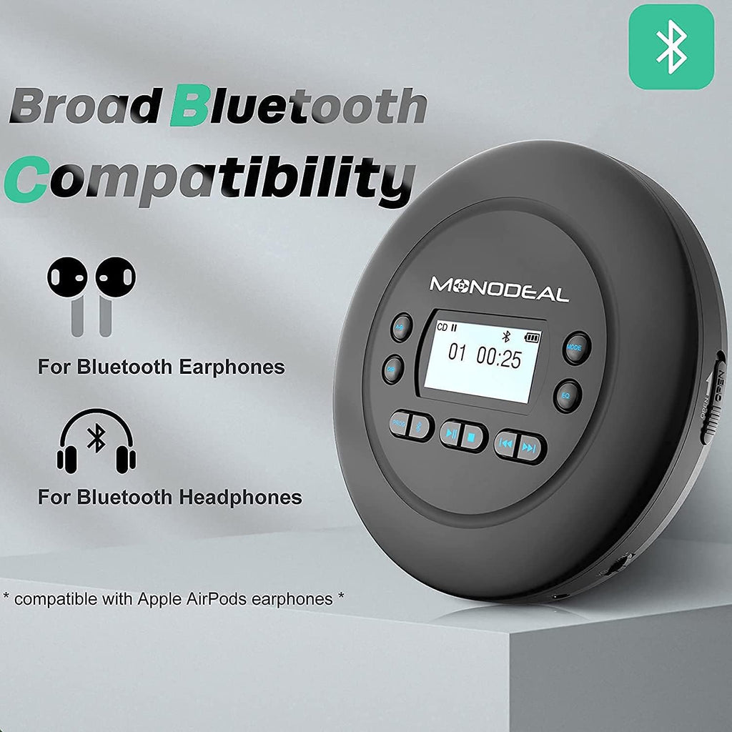 Portable Bluetooth CD Player T9663