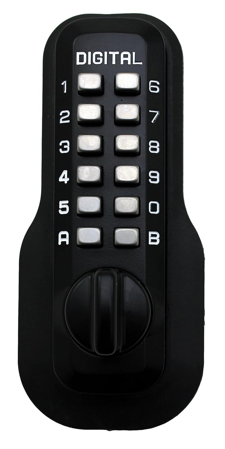 Satin Nickel Finish Keyless Entry Deadbolt Door Lock P4272