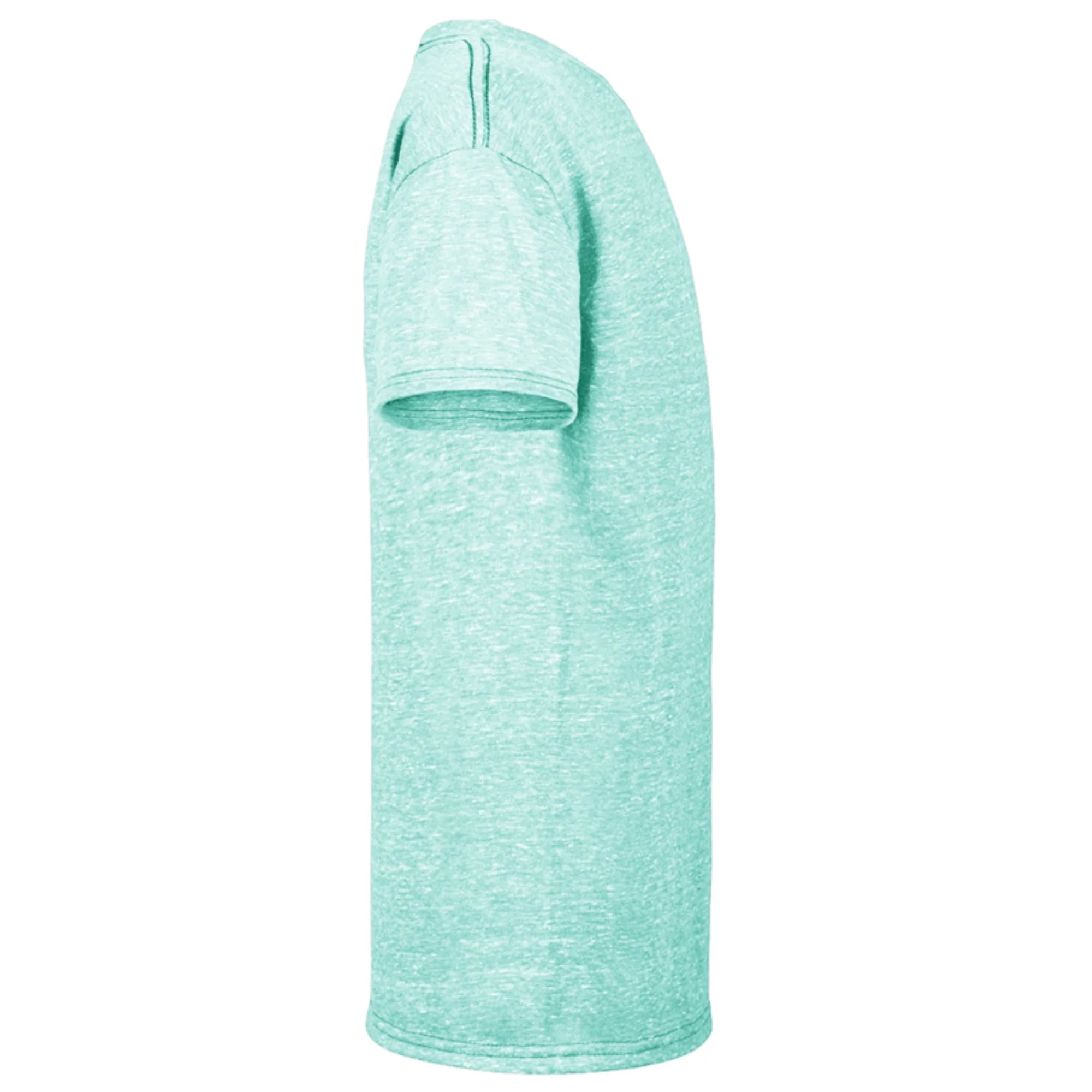 Celadon Snow Heather Short Sleeve Blended T-Shirt Z694619