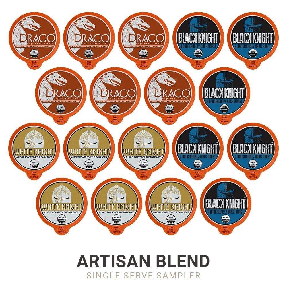 Organic Coffee Pod Sampler, 72 Count J778