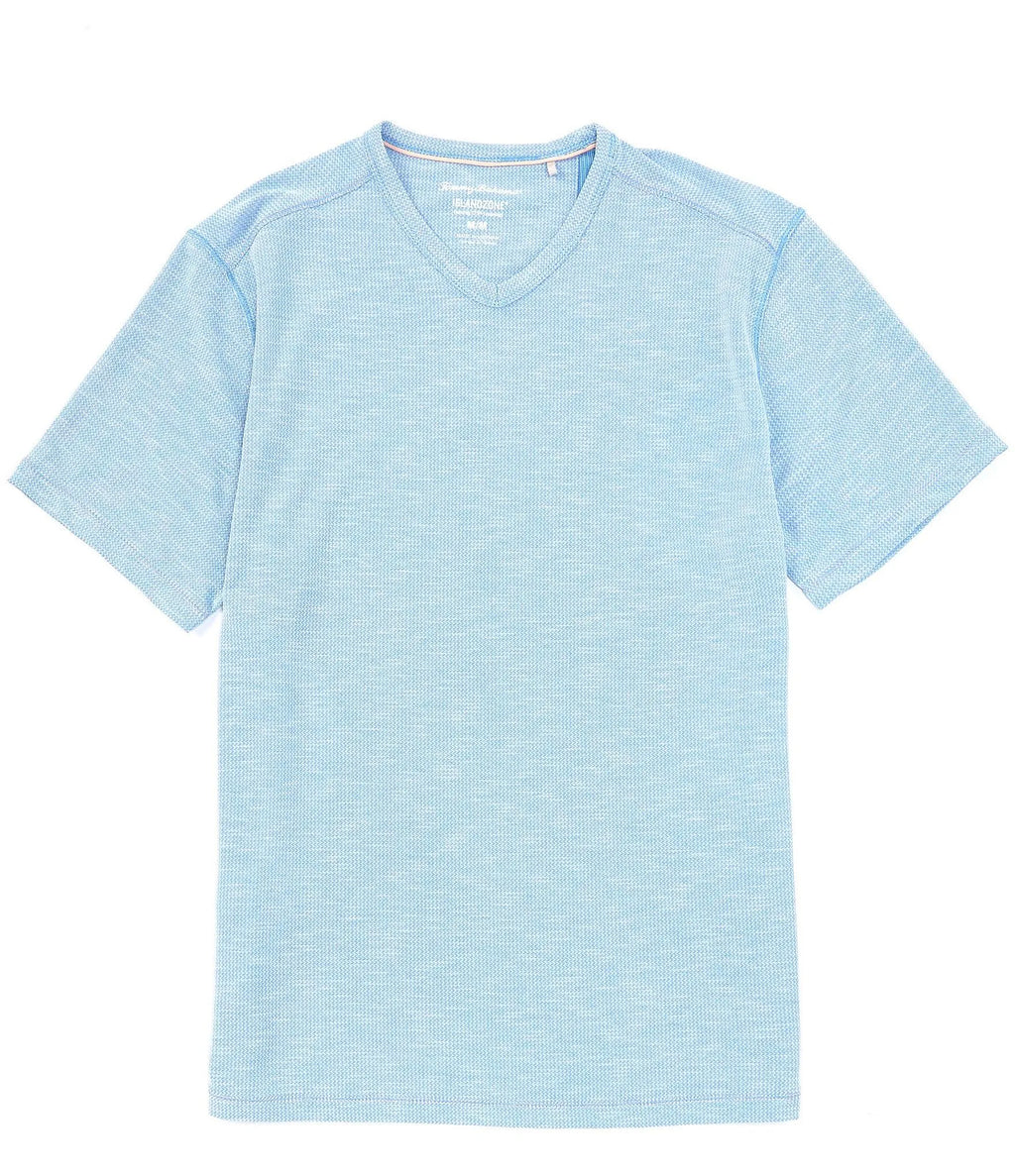 Large Picasso Blue V-Neck T-Shirt S705