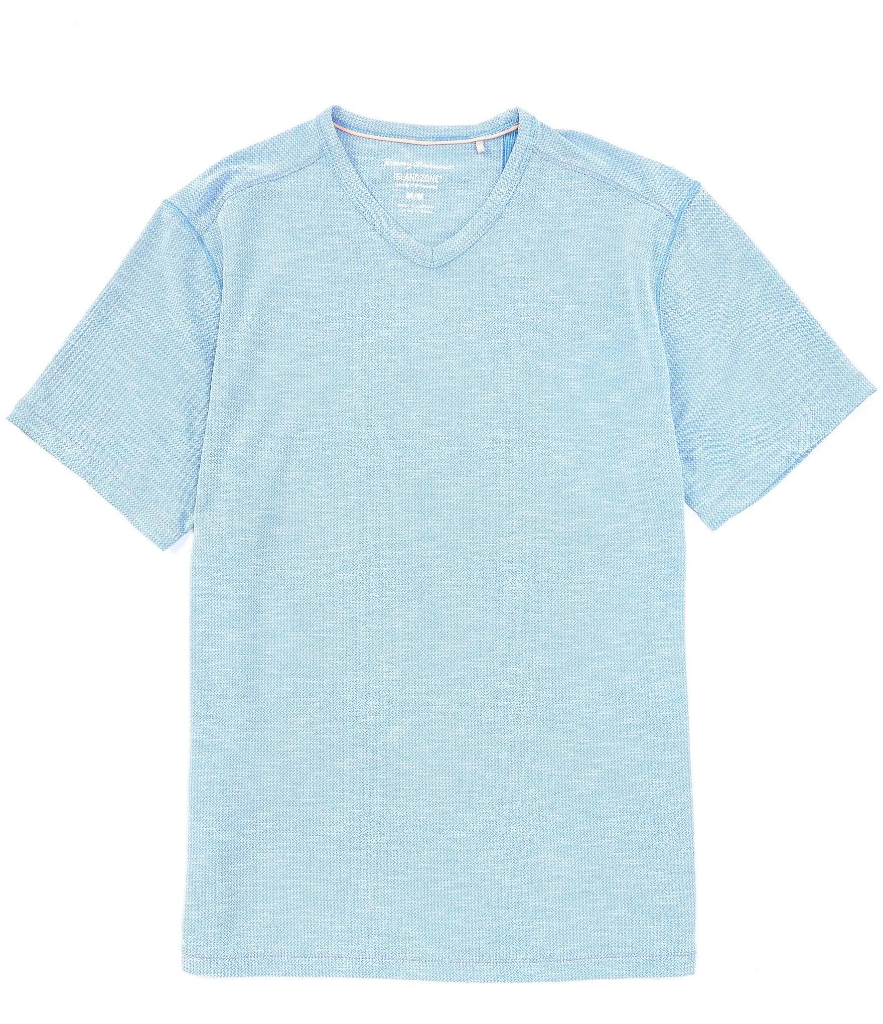 Large Picasso Blue V-Neck T-Shirt S705