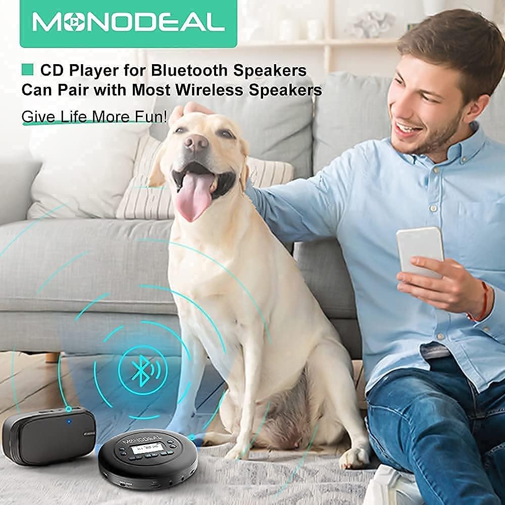 Portable Bluetooth CD Player T9663