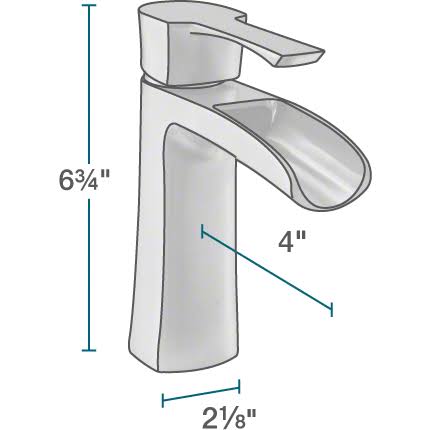 Single Handle Vessel Faucet, Chrome W154