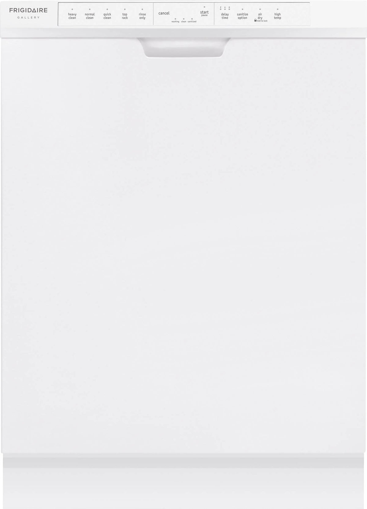 White Built-in Dishwasher N41254