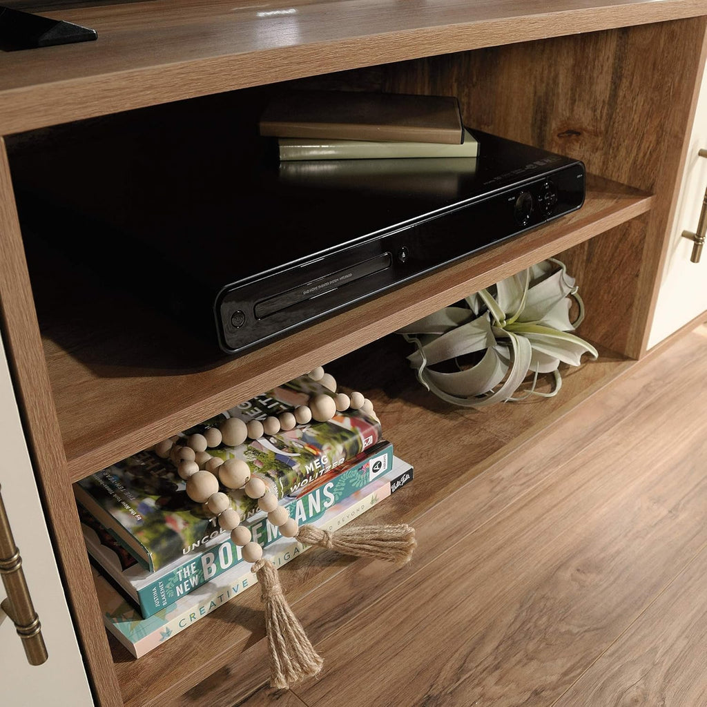 Sindoori Mango Finish Entertainment Credenza D665