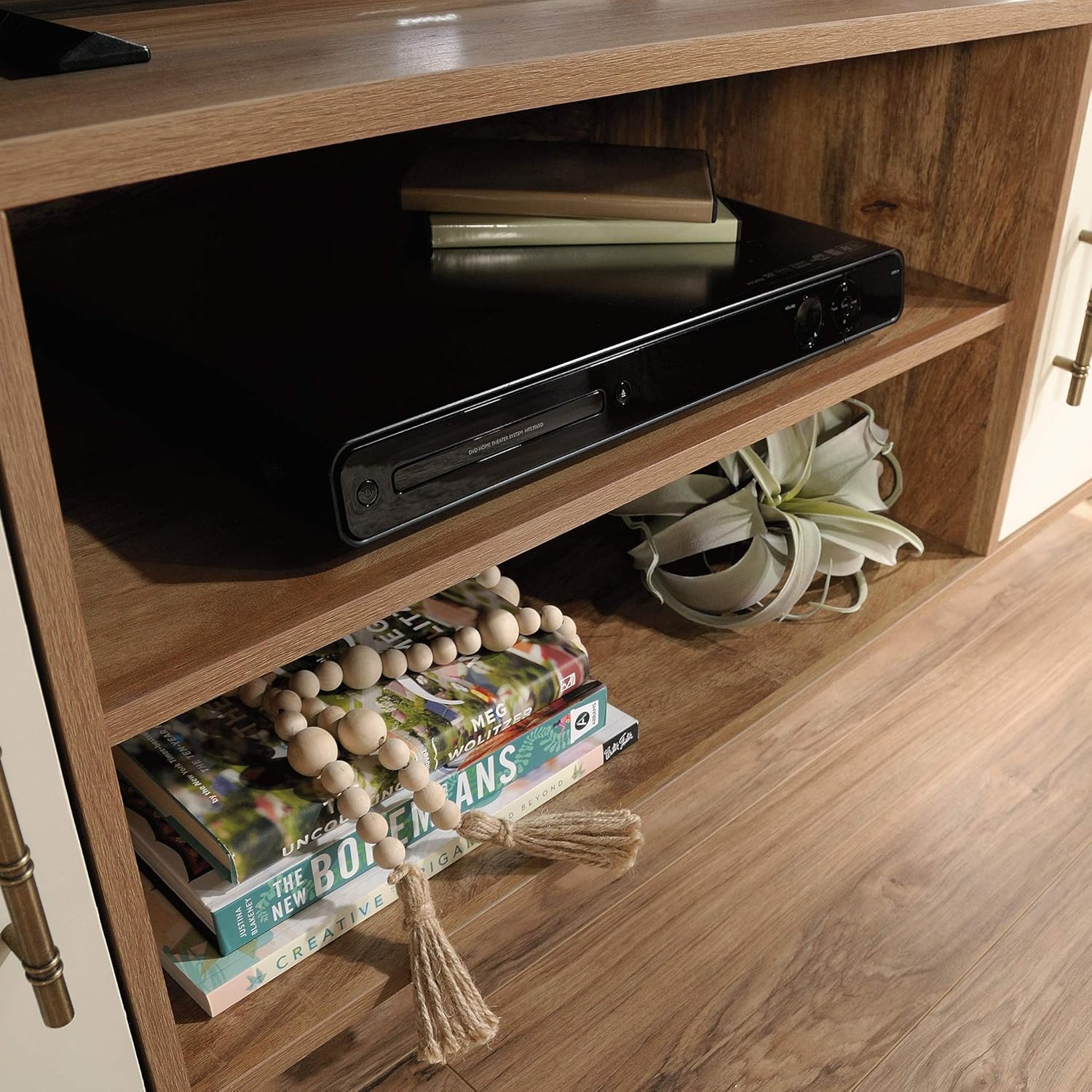 Sindoori Mango Finish Entertainment Credenza D665