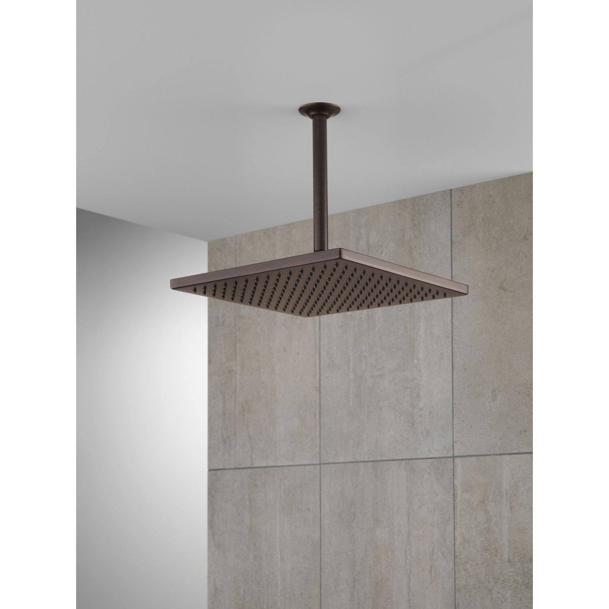 Polished Nickel Metal Raincan Shower Head I817677