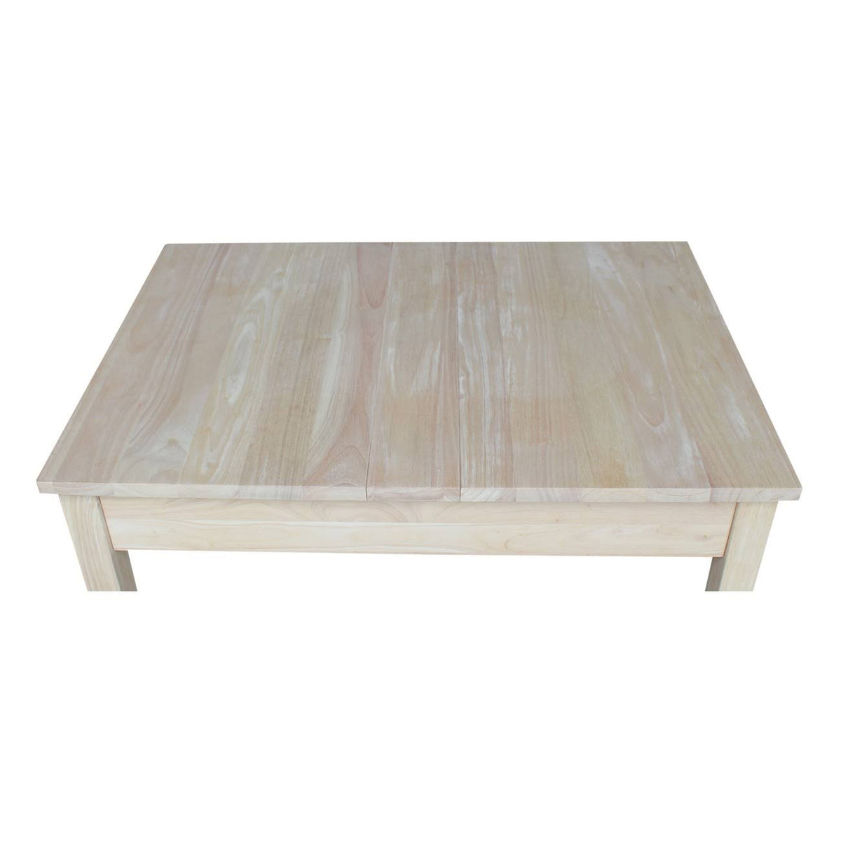 Unfinished Kids' Storage Table with Lift Top J1110