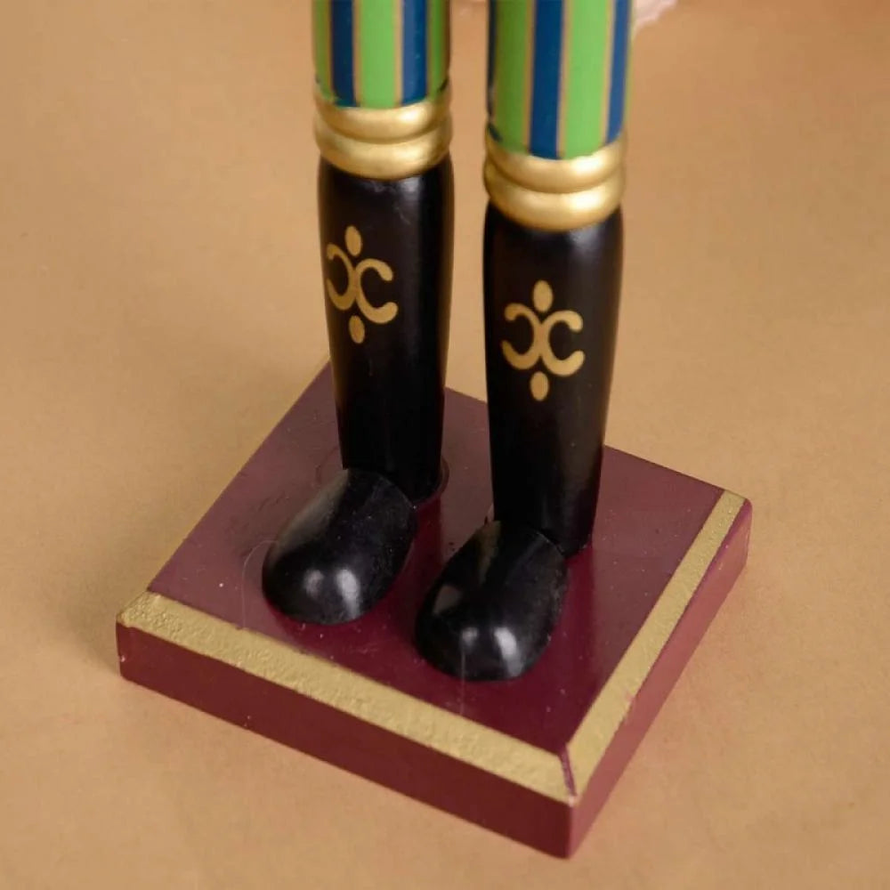 12/14/15inch Wooden Nutcracker Soldier Christmas Decoration Q1692