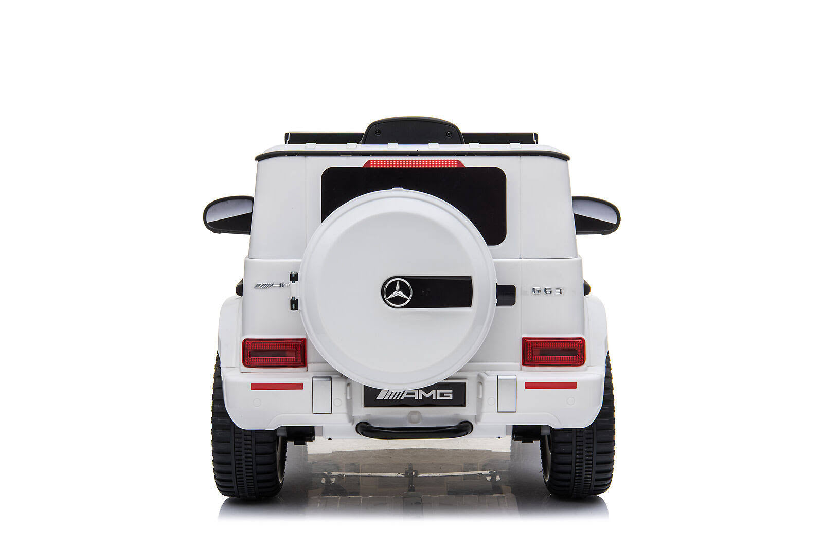 White 6V Kids Ride on Car with MP3 and RC L772431