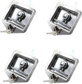 4Pcs T-Handle Lock with Gasket 304 Stainless Steel Trailer Door Latch K11272