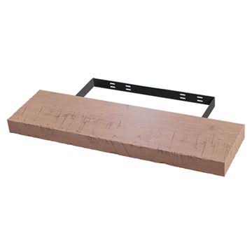 36 inch Hand Scraped Floating Shelf Oak H63022