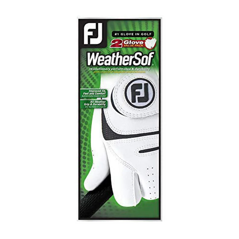 Footjoy Weathersof 2 Pack Golf Gloves Cadet Medium Large Left Hand M396