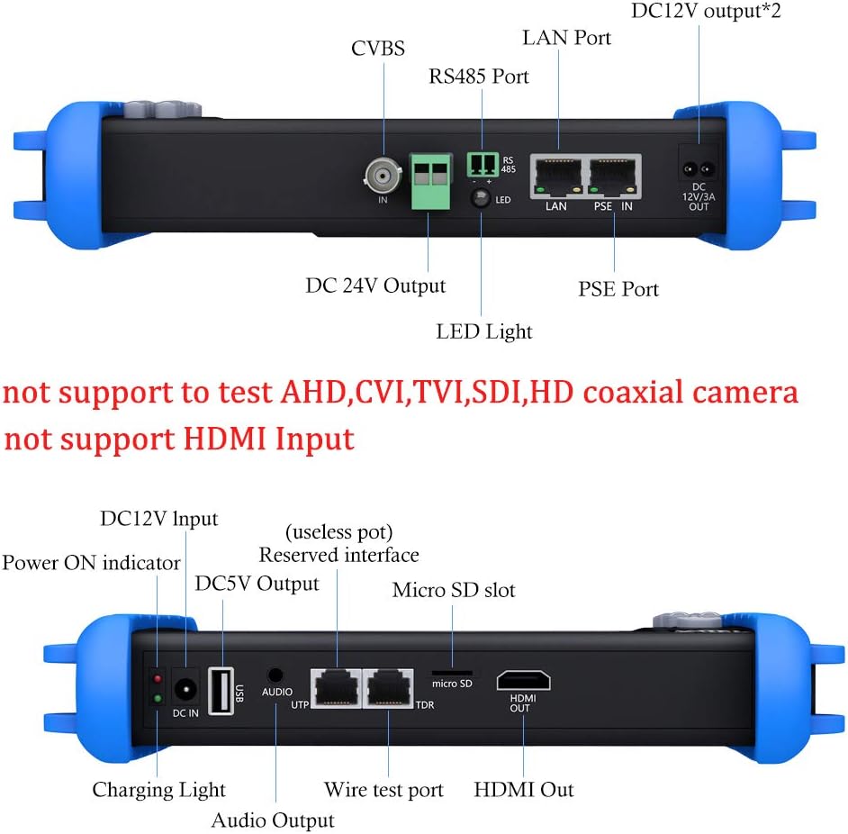 CCTV Camera Tester for IP Camera and CVBS Analog Camera C298899