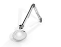 White LED Magnifier with 43x22 Arm M899