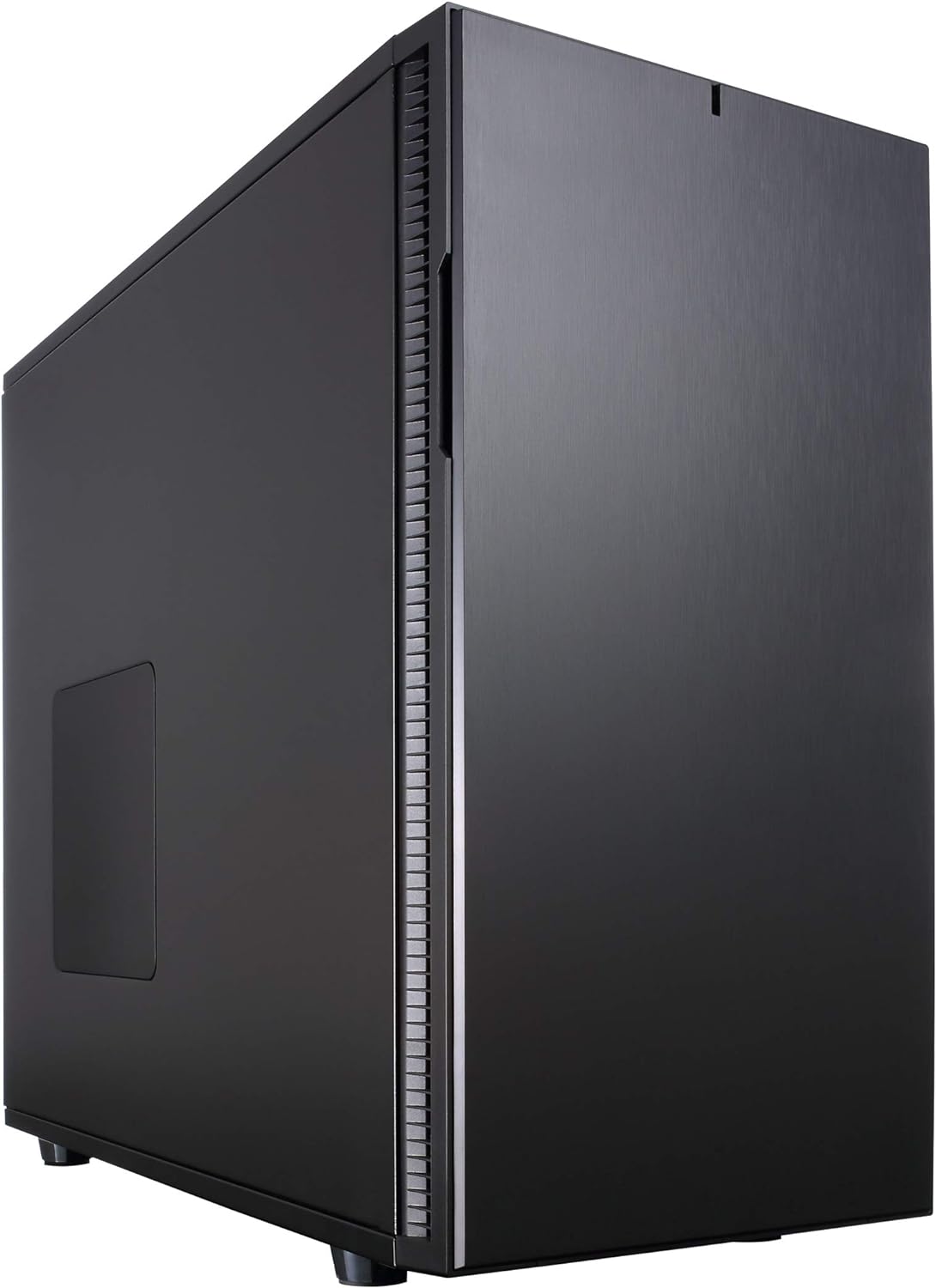 Black Mid Tower Computer Case with 2X 140mm Fans V857688