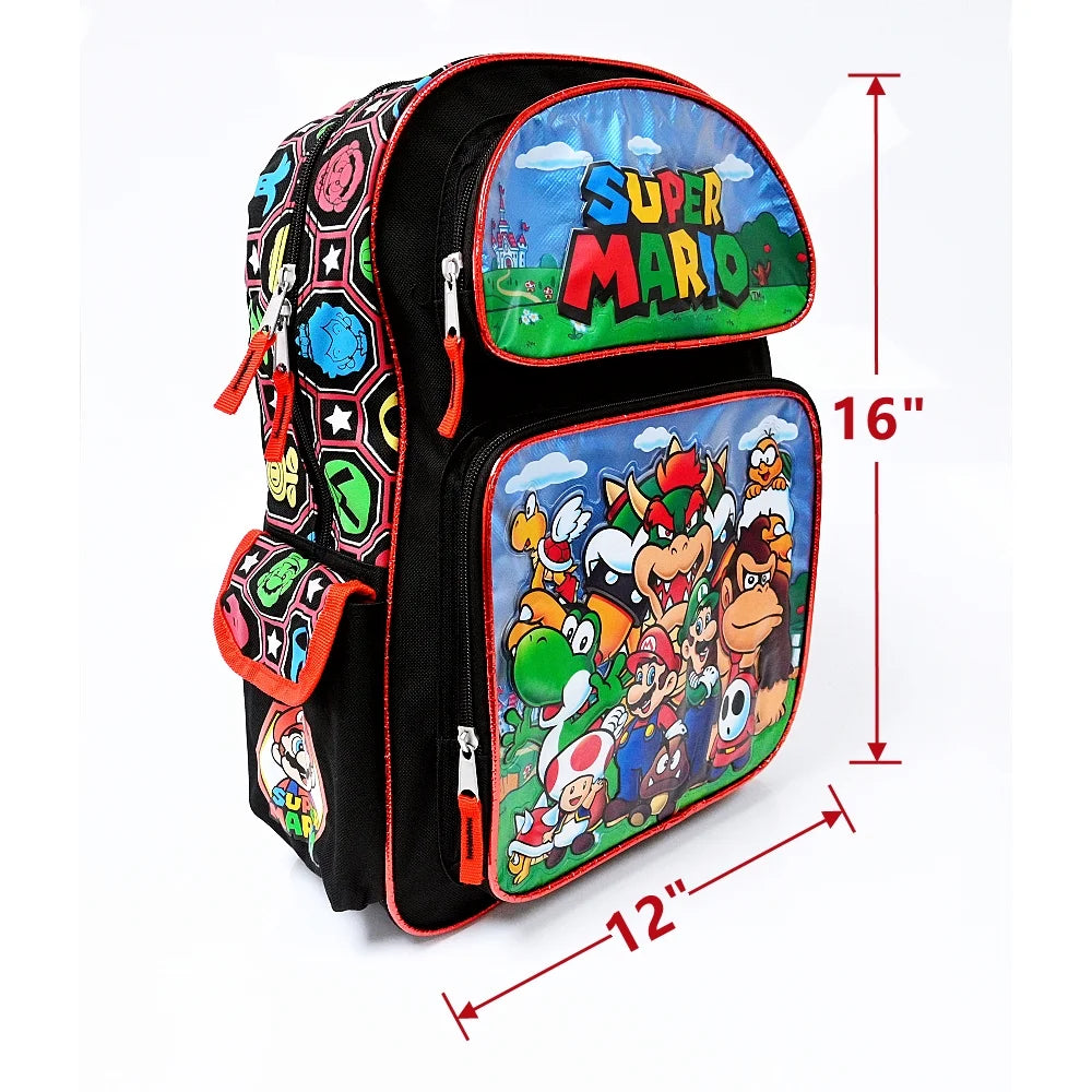 16" School Backpack with Lunch Bag K9500