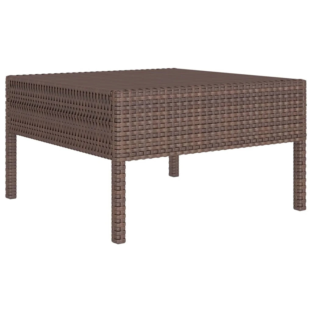 12 Piece Poly Rattan Sectional Outdoor Furniture Set S6816