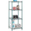 Poly-Green 5 Tier Wire Shelving Starter Unit Q829350