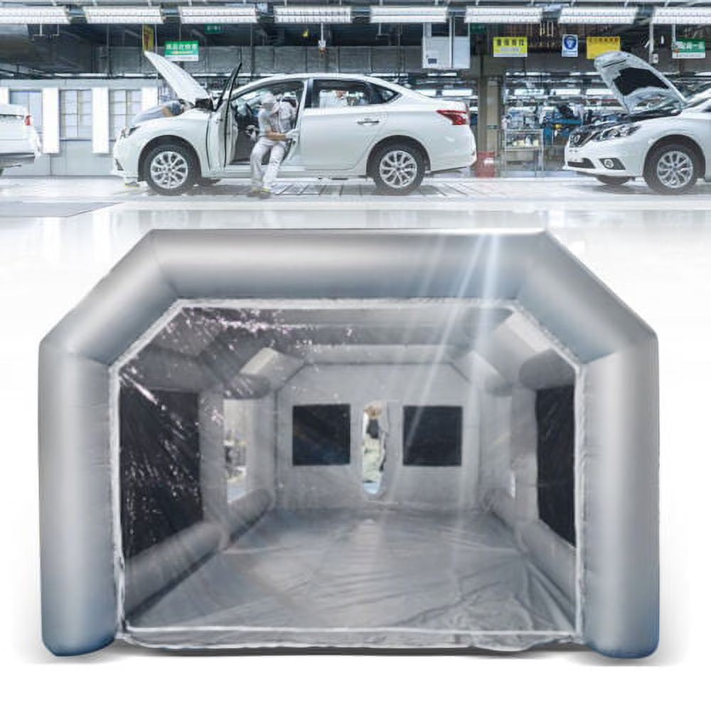 Inflatable Paint Spray Booth Work Tent Filter System 26*15*10Ft A740791