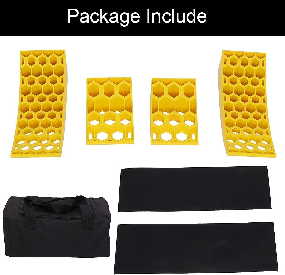 RV Camper Levelers, Wheel Chocks, Leveling Blocks S34487