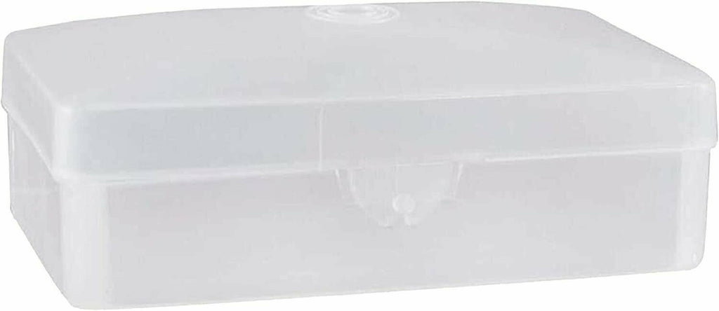 Translucent Plastic Soap Case Holders, 100 Pack Q21499