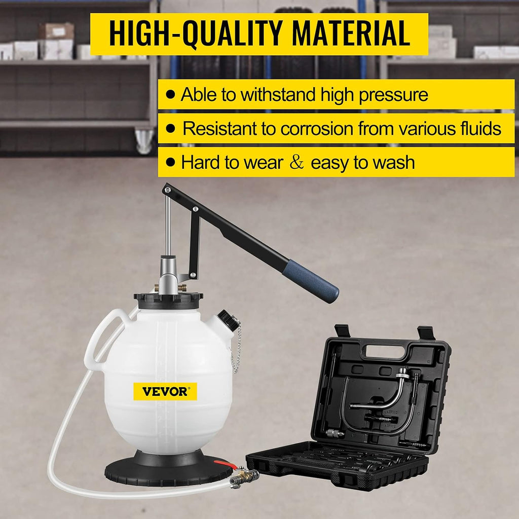 7.5L Transmission Fluid Pressure Bleeder Tool Set with 15 PCS Adapters R32851