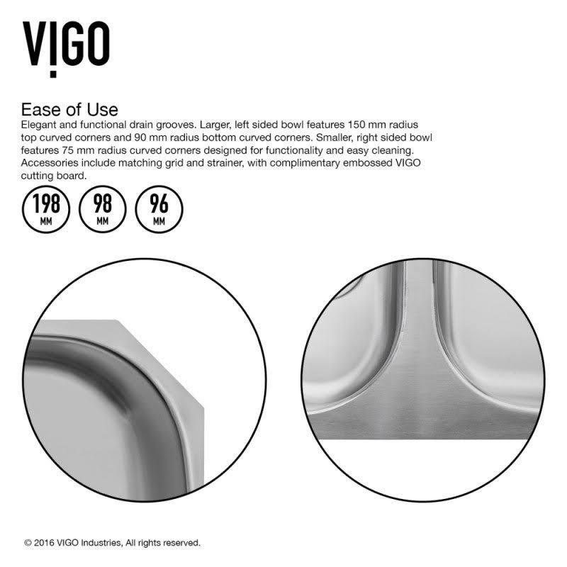 32x22 Undermount Stainless Steel Kitchen Sink and Chrome Faucet Set N31963