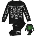 Halloween Glowing Skeleton Boys Pajamas Set 10T G292171