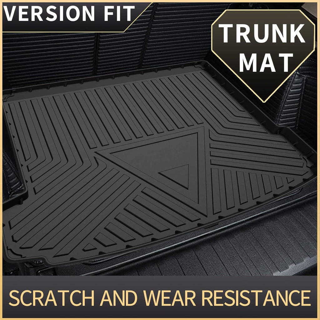 Black TPO Waterproof Rear Cargo Mat U378
