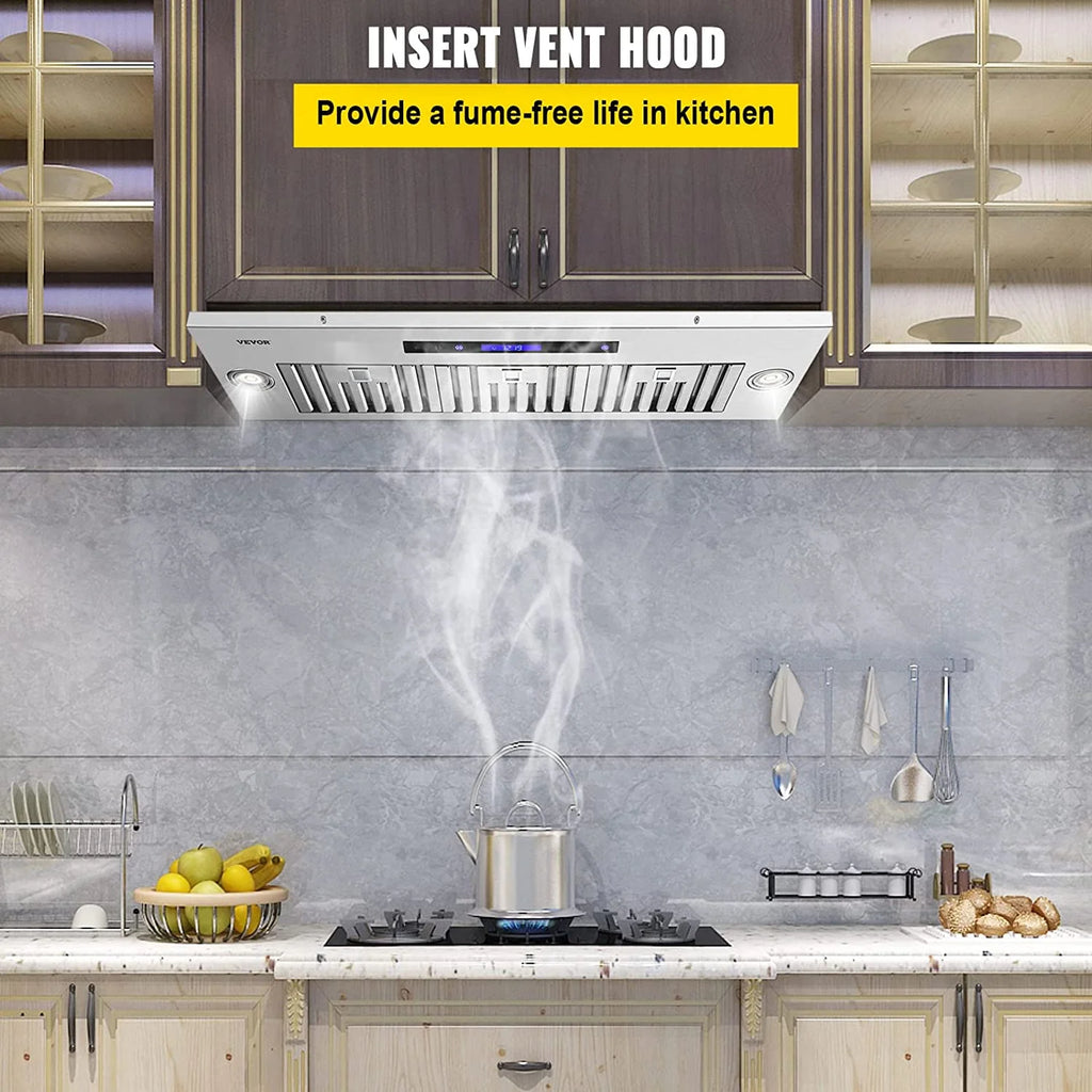36 in. Stainless Steel Built-in Range Hood with Remote Control I1815