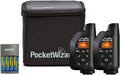2 Pack Transceiver with Case and Charger and 4 AA NiMH Rechargeable Batteries G33429