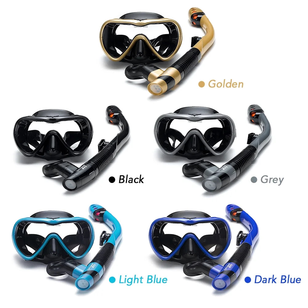 Leakproof Snorkel Set with Dry Snorkel Tube G58018