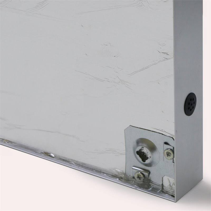 36 in. x 36 in. 1-Door Satin Aluminum Frame Enclosed Vinyl Bulletin Board R89812