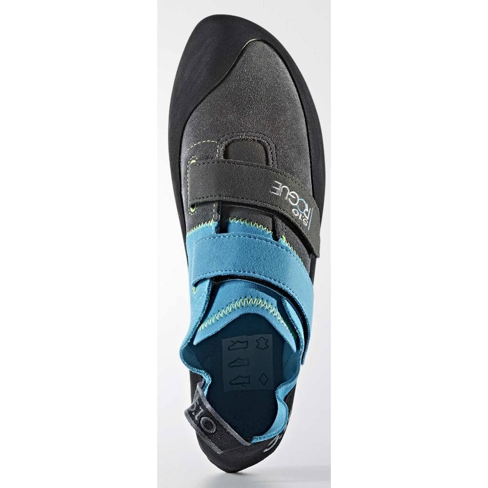 Neon Blue Charcoal Rogue VCS Shoes J188