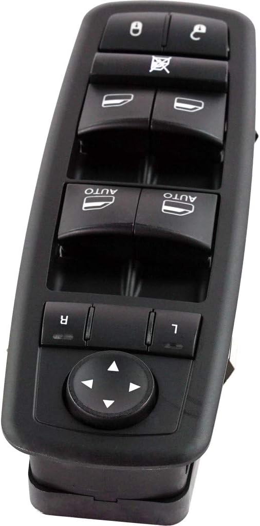 Black Driver Side Window Switch Pack of 2 D24396