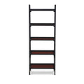 Black Cherry 5-Shelf Bookcase Z4569