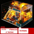Doll House DIY Miniature Dollhouse Toy Furnitures I861597