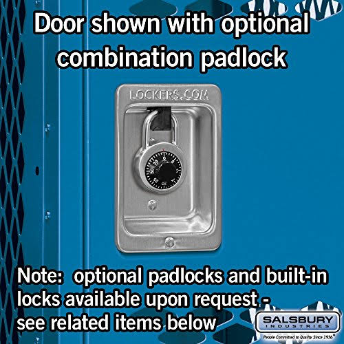 Blue Vented Metal Locker G94076