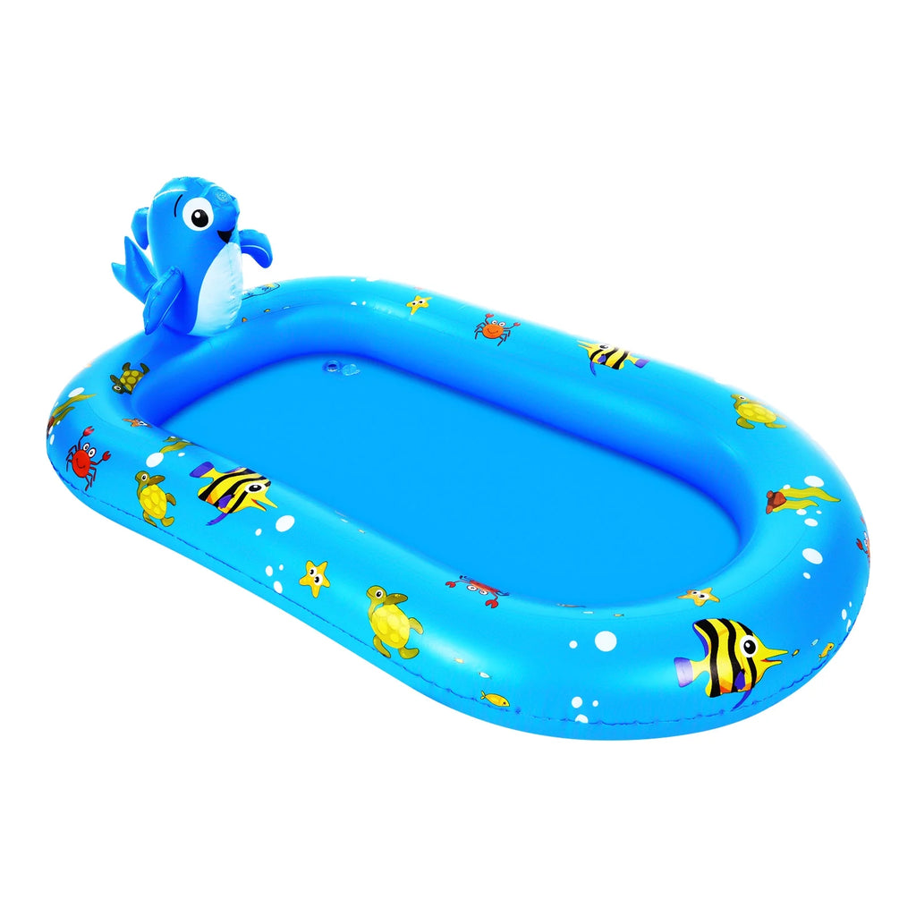 Inflatable Sprinkler Pool 170 * 101cm / 67 * 40in Kiddie Pool R3180