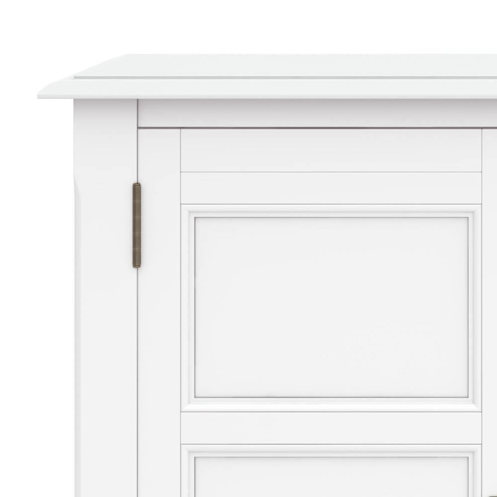 Solid Wood Low Storage Cabinet in Espresso Brown N6609