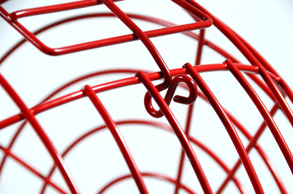 Jumbo Red Bingo Cage with Multicolor Bingo Balls G5776