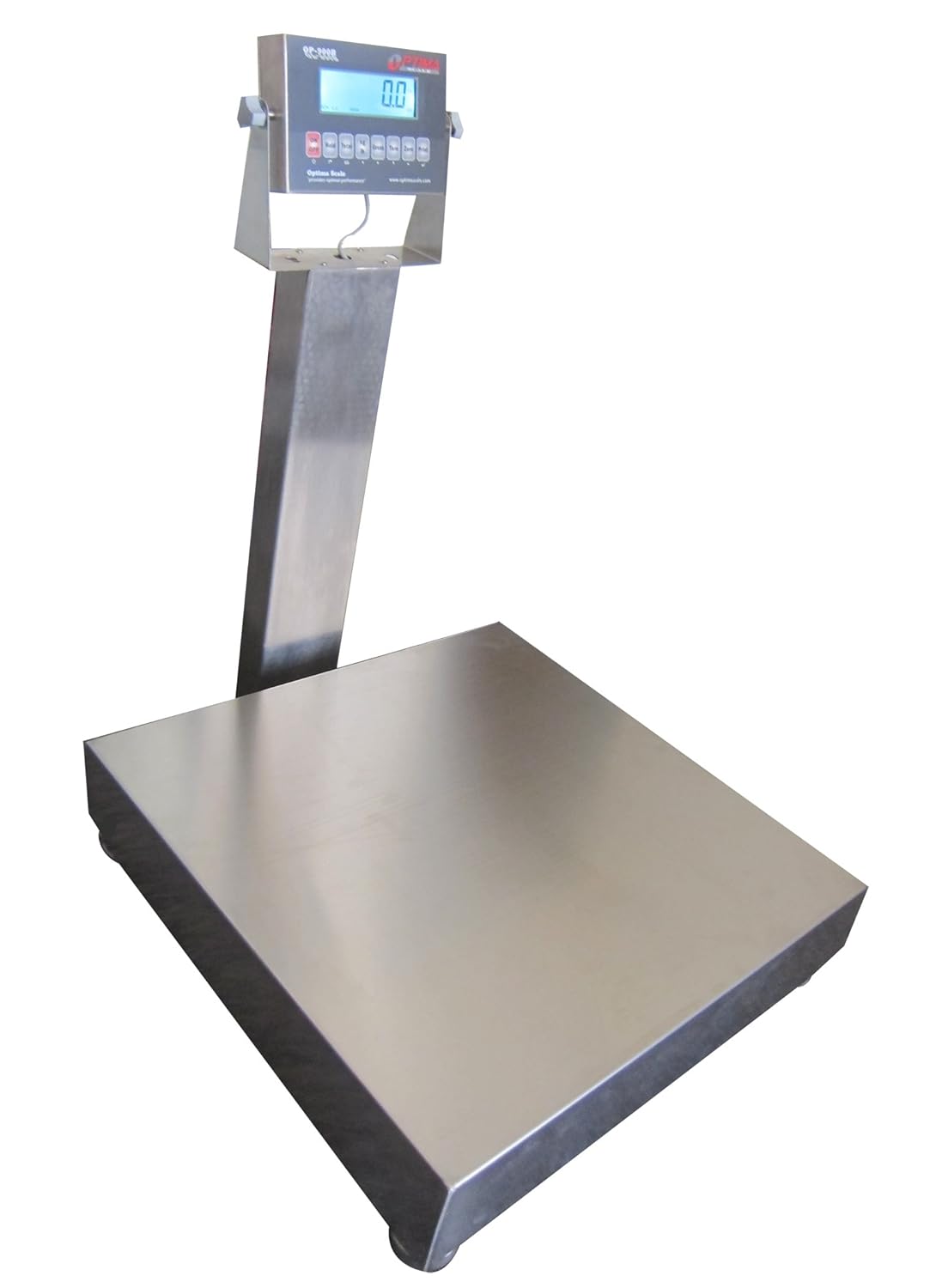 24" x 24" Stainless Steel Floor Scale 1,000 lb U7522