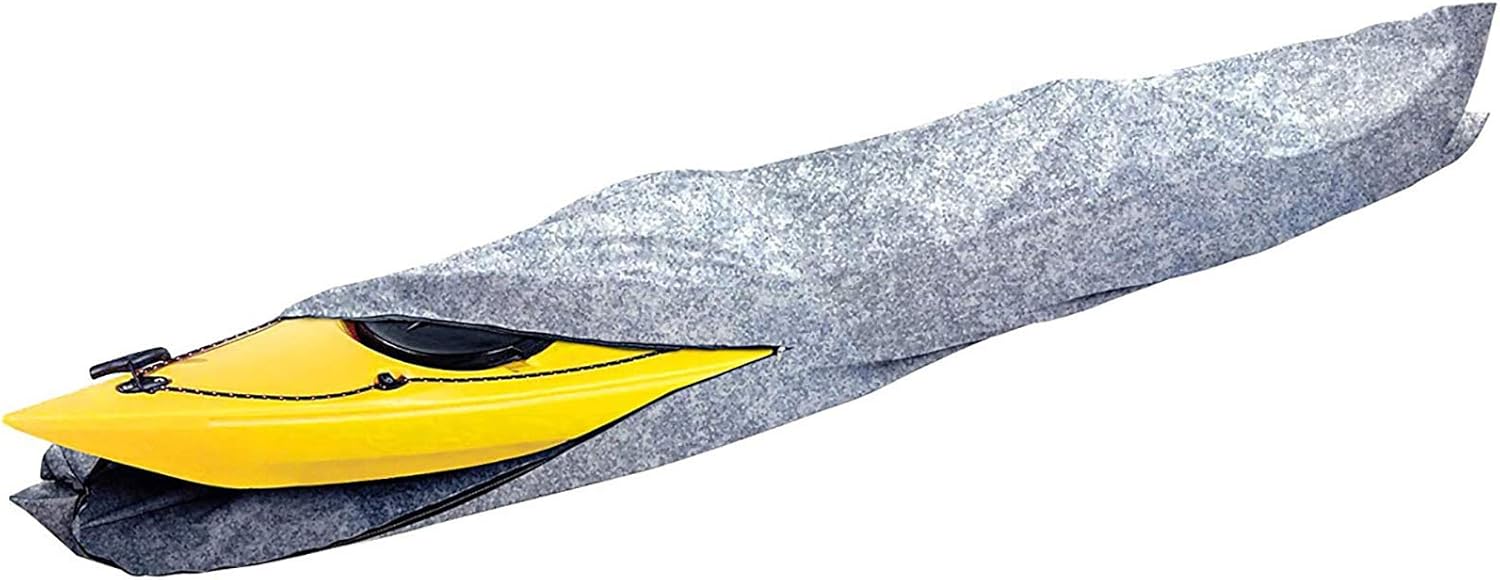 13ft Water Resistant Heavy Duty Kayak Cover, Grey, Pack of 2 P250